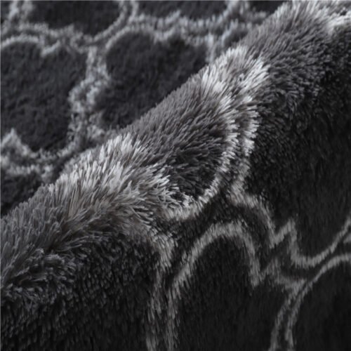 Mesh Pattern PV Fur Carpet (5)