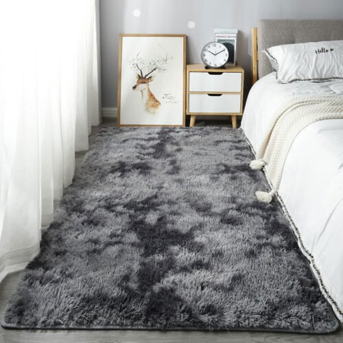 Mixed Color PV Fur Carpet (1)