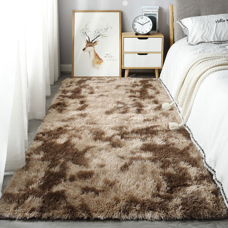 Mixed Color PV Fur Carpet (4)