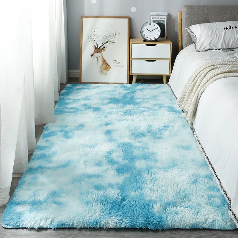 Mixed Color PV Fur Carpet (5)