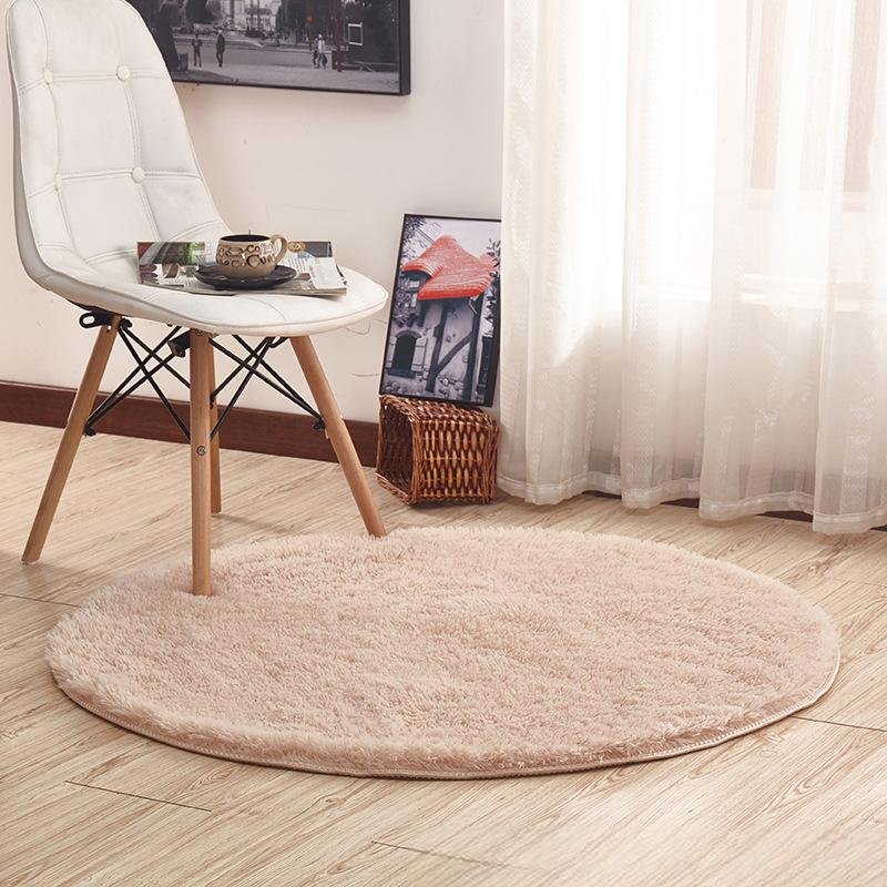 Round Solid Color PV Carpet (8)