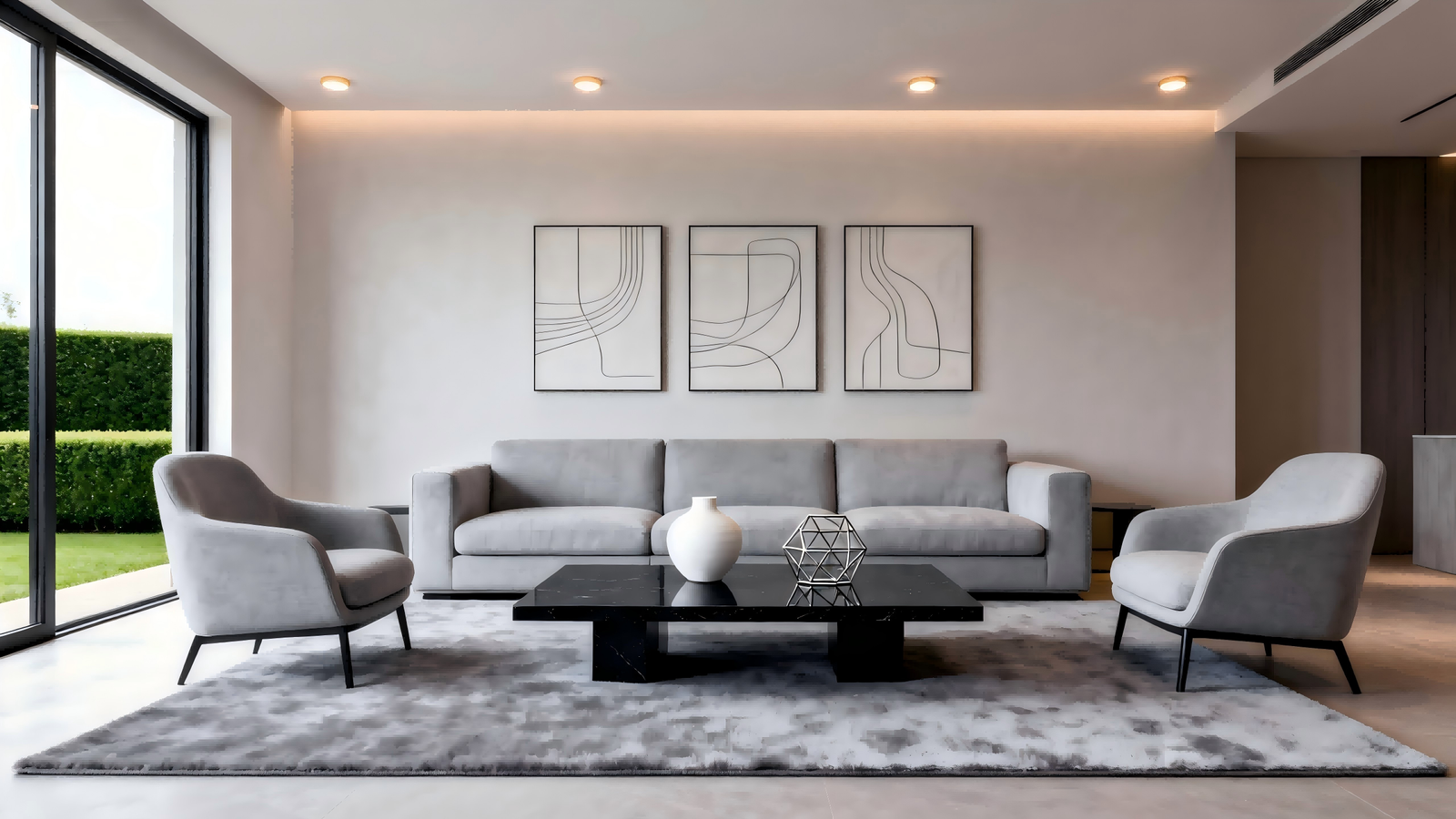 PV velvet rugs for living rooms 2