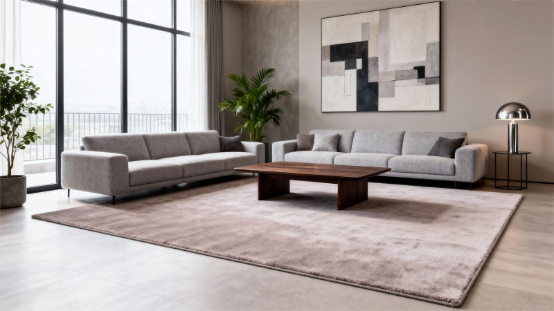 European buyers PV velvet rugs (3)