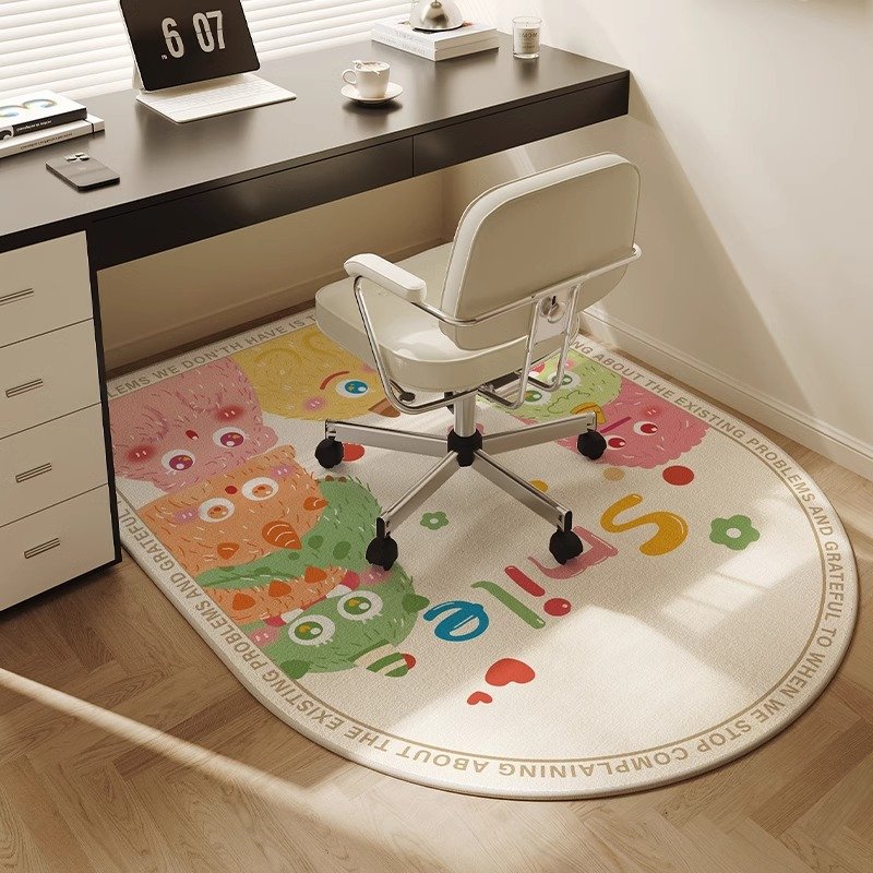 Patterned flannel carpet (7)