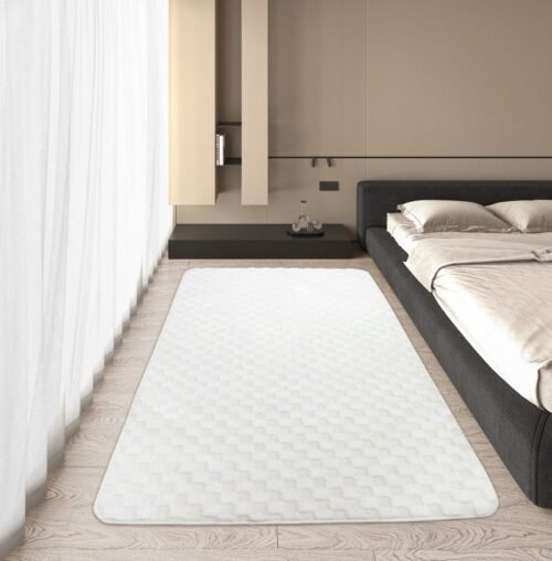 Bedroom jacquard rug (2)