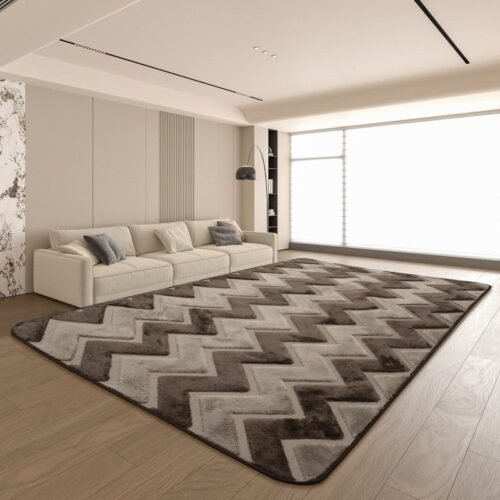Living room jacquard rug (10)