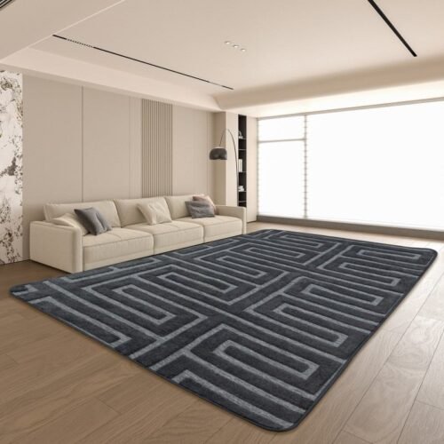 Living room jacquard rug (9)