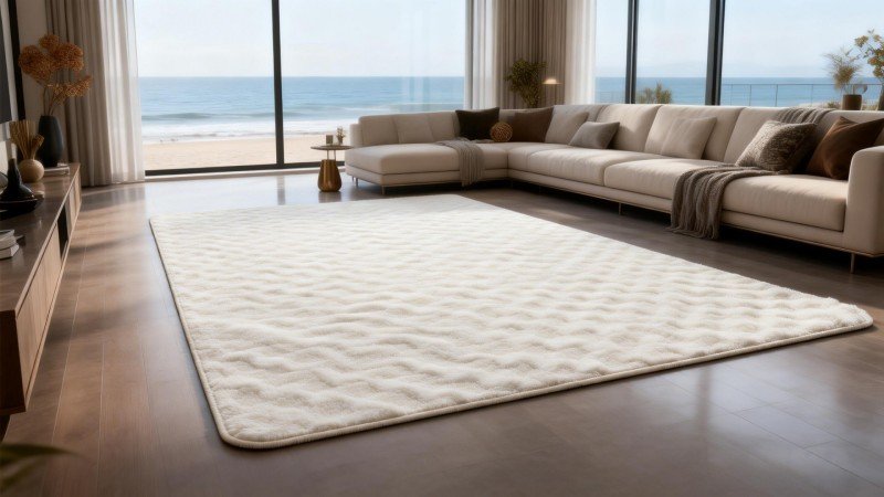 non-slip polyester rugs (2)